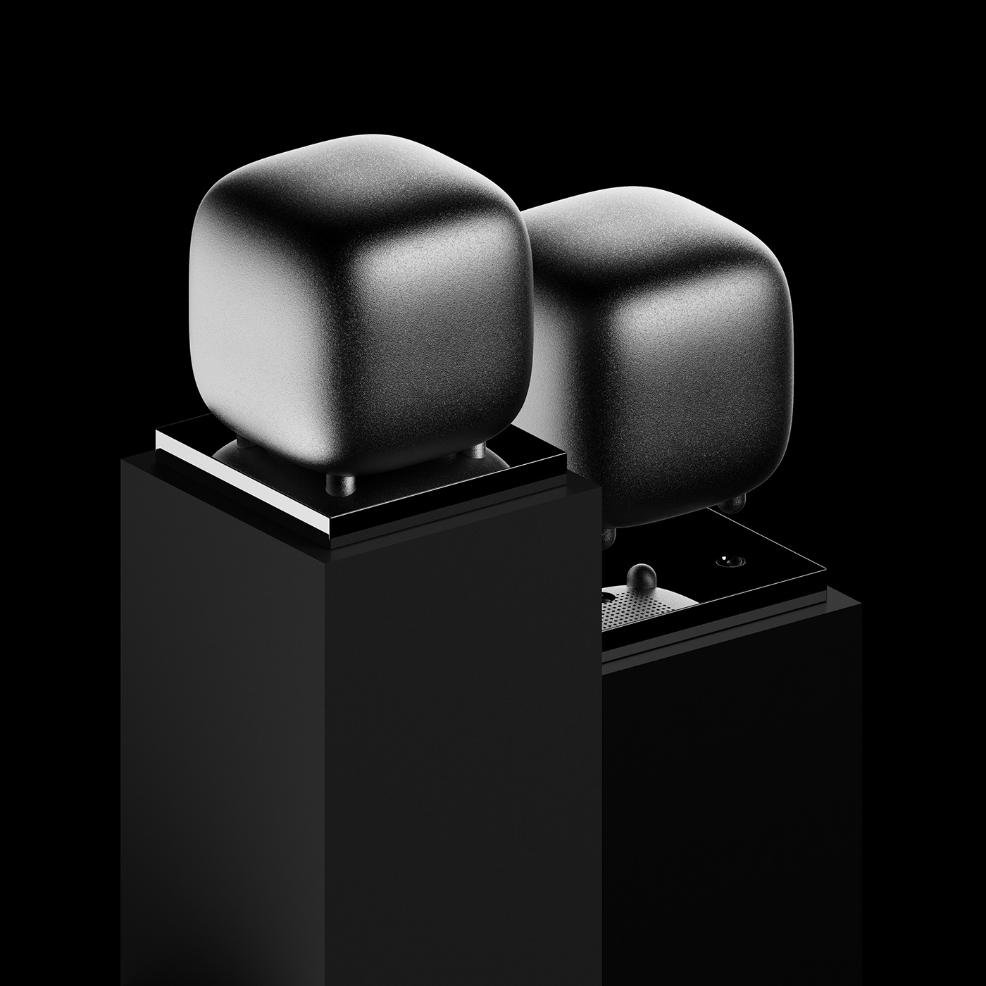 Render，Intelligent assistant，Voice assistant，concept，