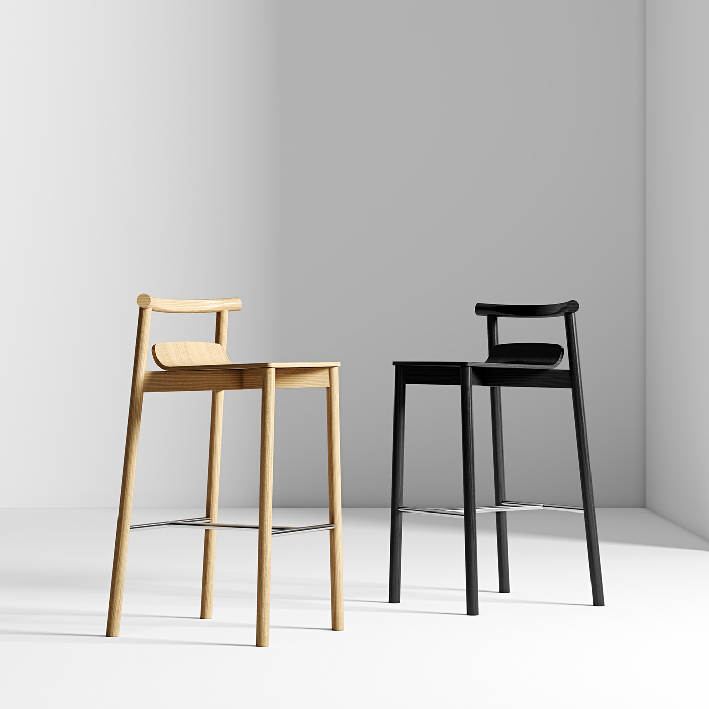 stool，bar，black and white，chair，