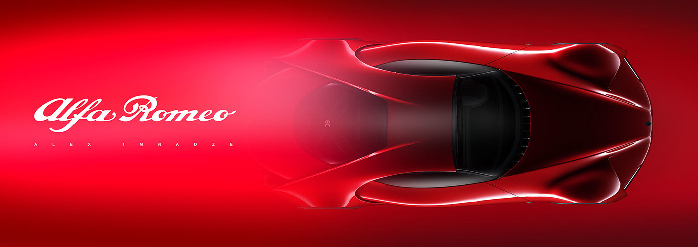 alfa romeo ，6C automobile，Automobile design，the acme，sexy，gules，