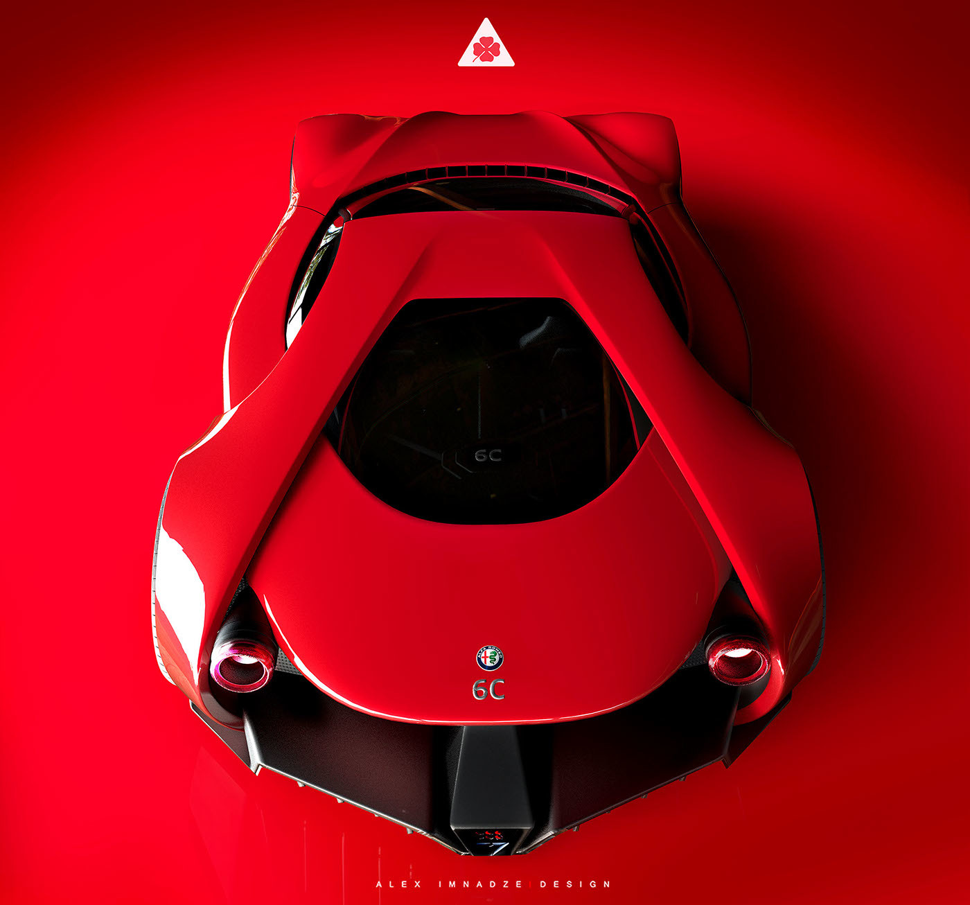 alfa romeo ，6C automobile，Automobile design，the acme，sexy，gules，