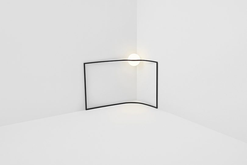 Outdoor lighting，Nendo design products，Metal structure，lamps and lanterns，Soft shape，