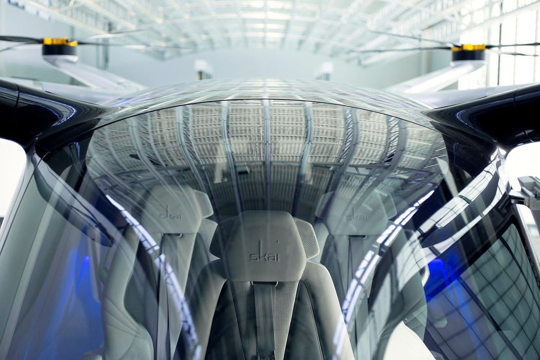 未来出租车，航空旅行，零排放，氢电池，清洁能源，电动垂直起降飞机，安全，