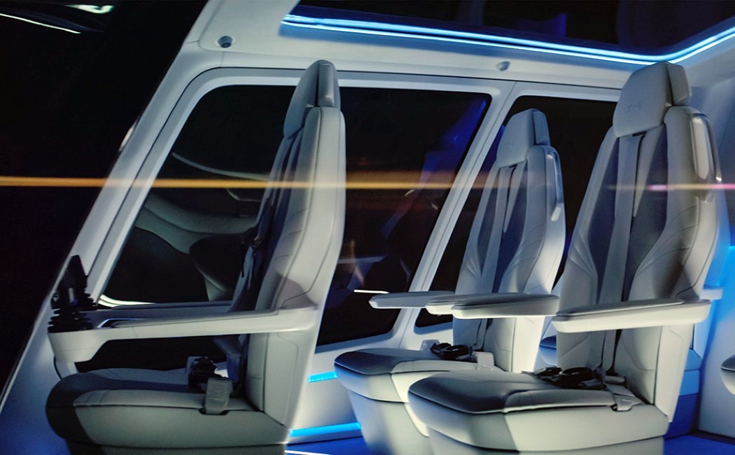 Future taxi，Air travel，Zero emission，Hydrogen battery，clean energy，Electric vertical takeoff and landing aircraft，security，