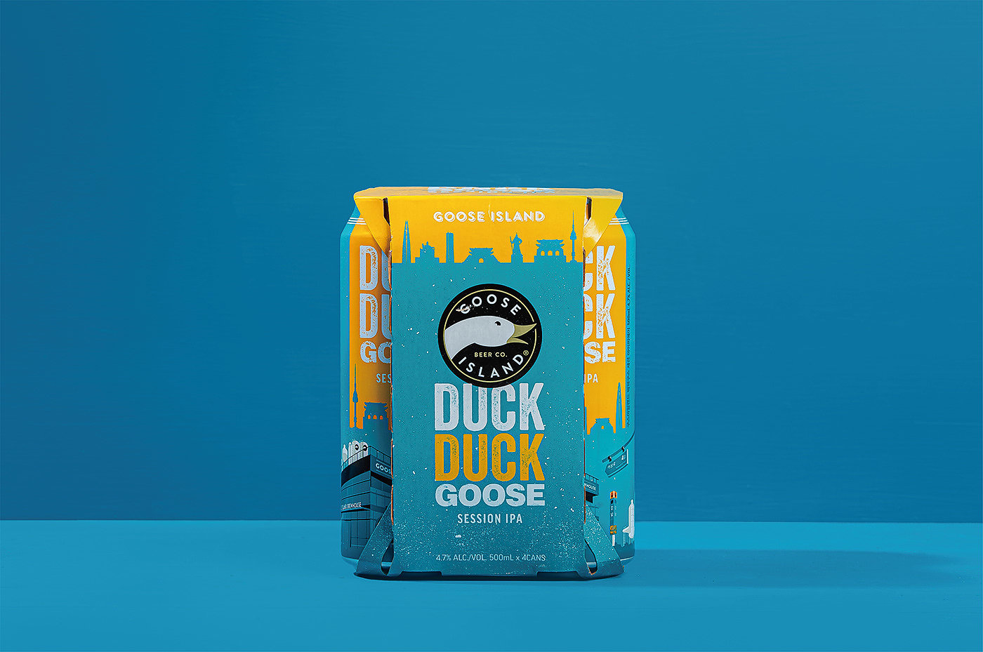 DuckDuckGoose，packing design，blue，