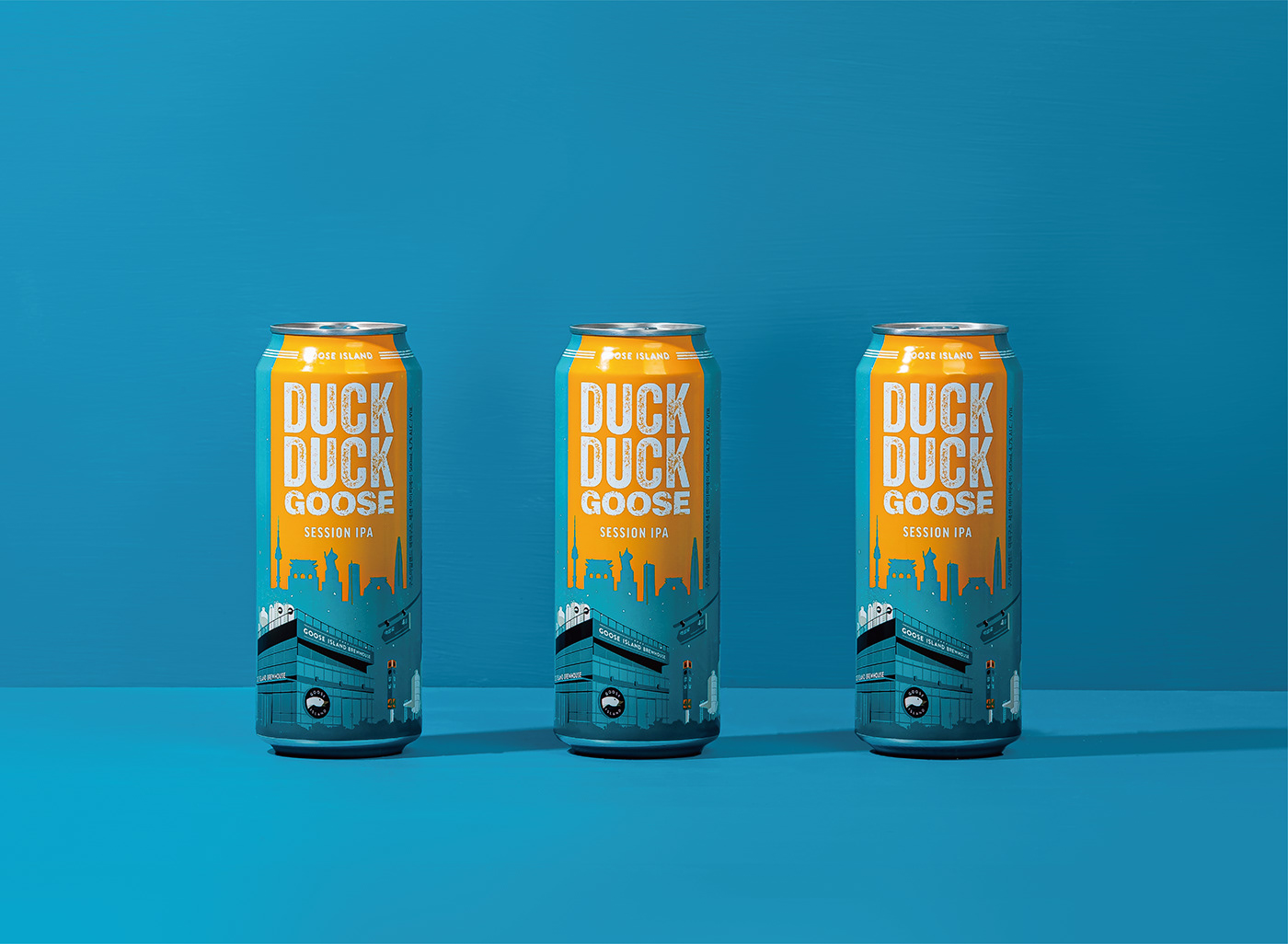DuckDuckGoose，packing design，blue，