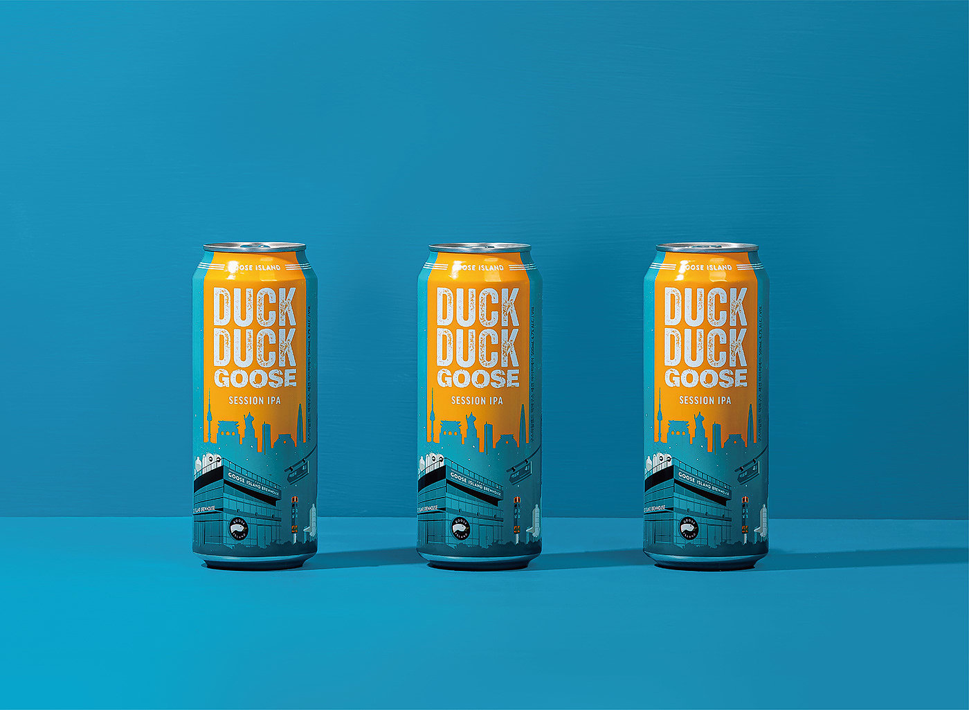 DuckDuckGoose，packing design，blue，