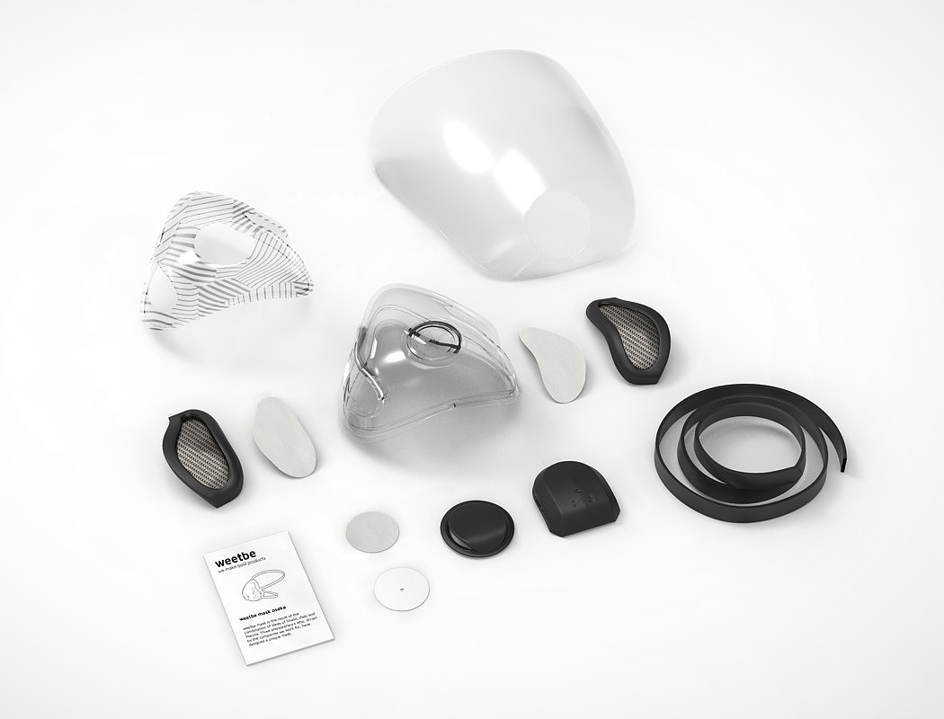 weetbe，Mask，Plastic，