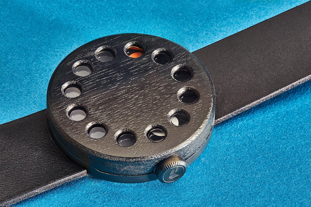 mechanical watch，Wristwatch，black，