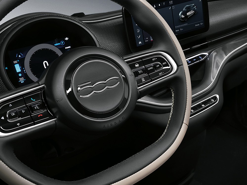 2020 red dot design concept award，automobile，New Fiat 500，LED lamp，