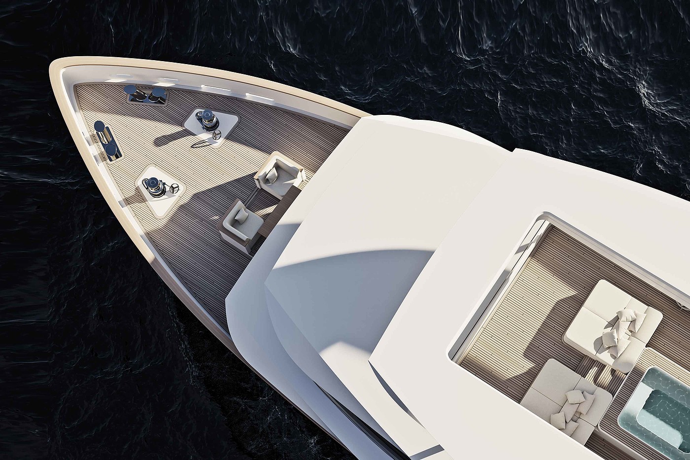 2020 red dot design concept award，Class 55，Explorer Yacht，yacht，