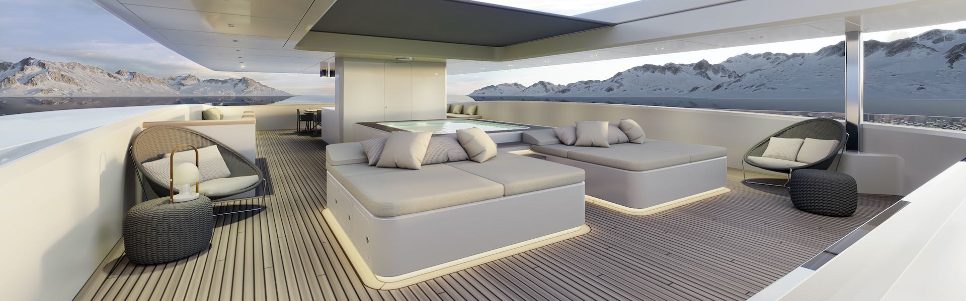 2020 red dot design concept award，Class 55，Explorer Yacht，yacht，