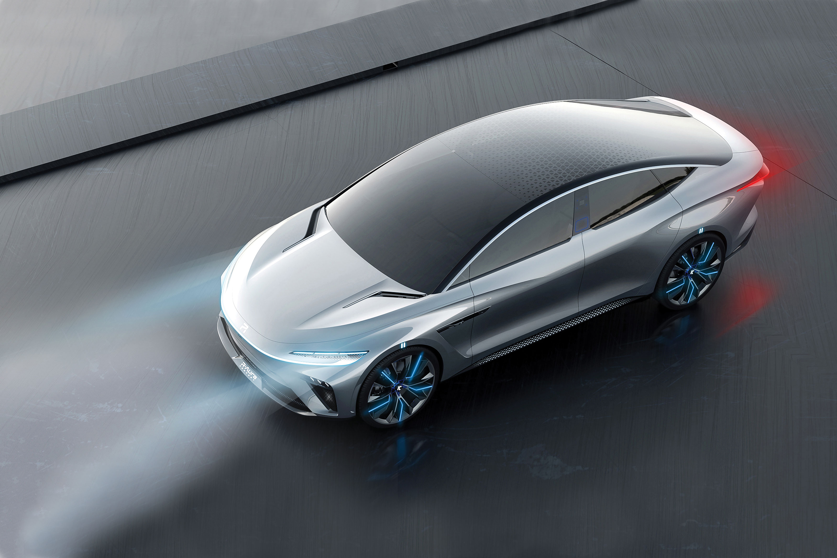 2020 red dot design concept award，Rowe r-aura，electric vehicle，Galaxy Rim，
