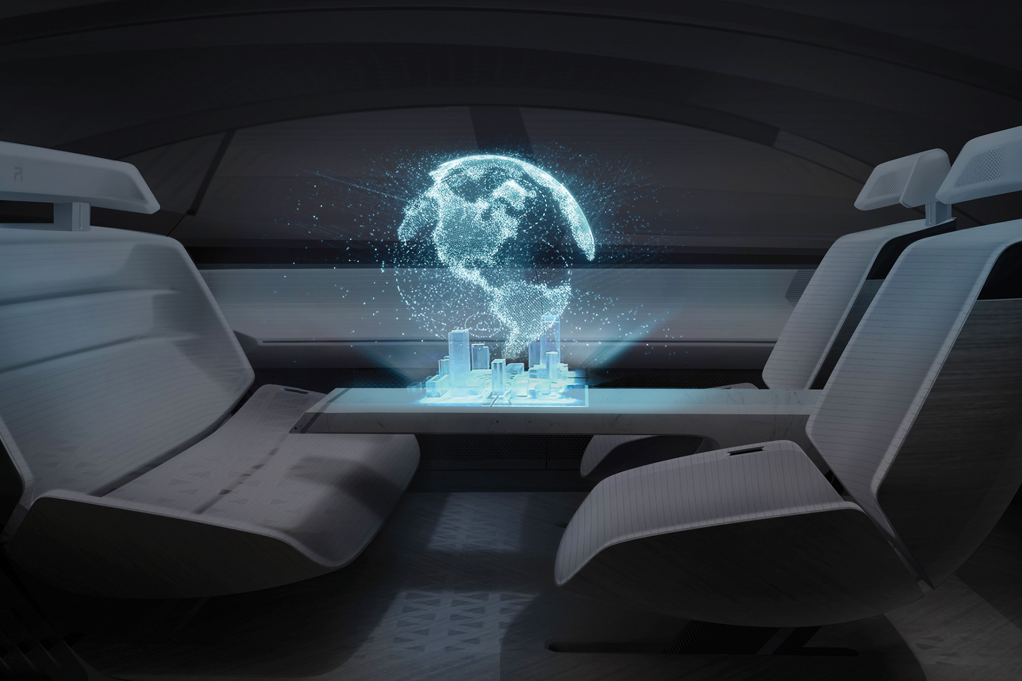 2020 red dot design concept award，Rowe r-aura，electric vehicle，Galaxy Rim，