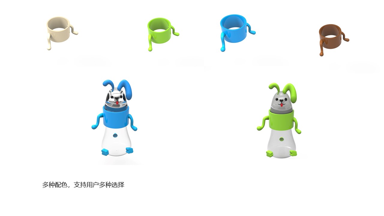 Series design，Creative bottle design，the twelve Chinese zodiac signs，