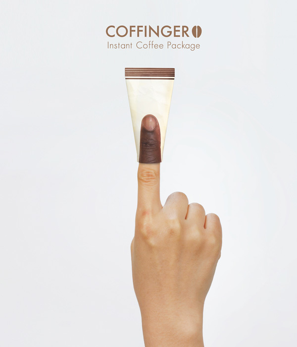 Product packaging，Coffee，coffinger，Interesting，