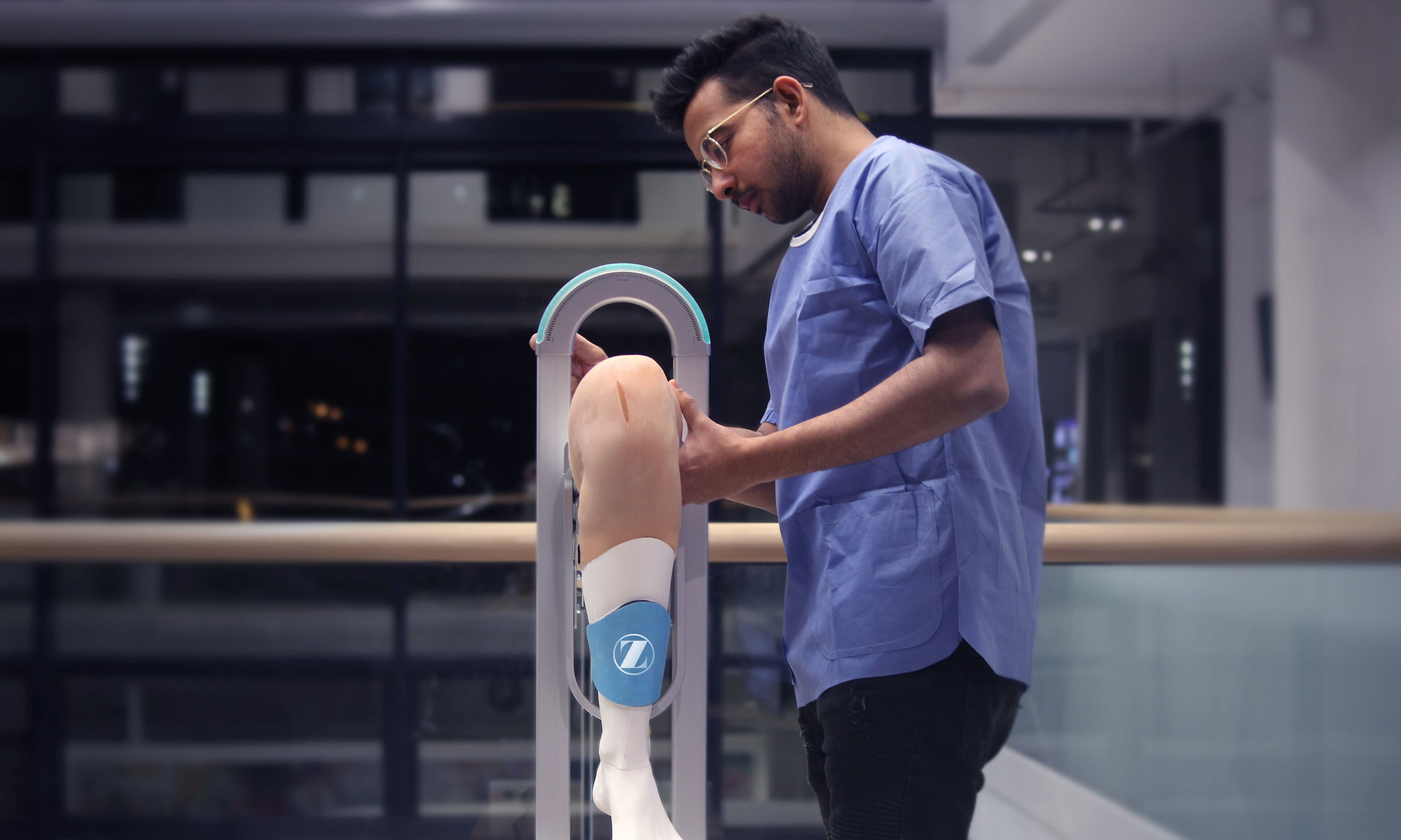 2020 red dot design concept award，Foxpat，Surgical simulator，