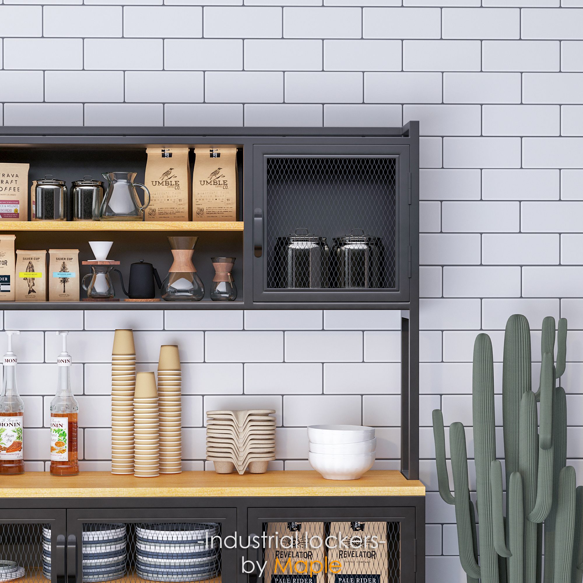 furniture，Industry，design sketch，Lockers，3d，corona，