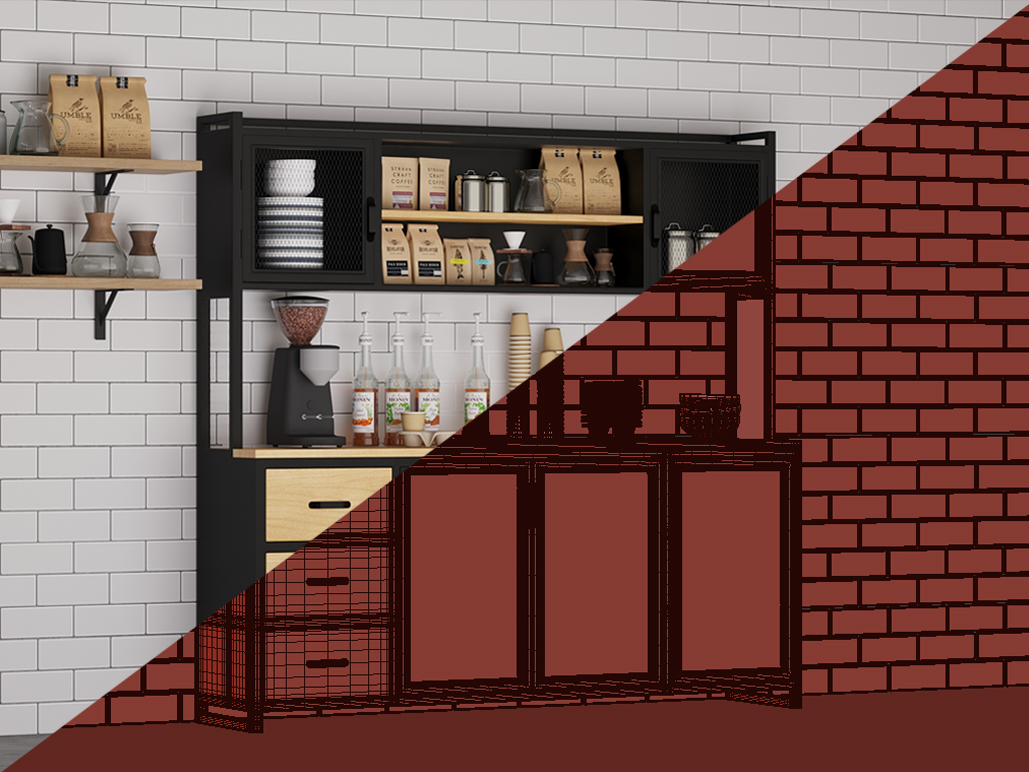 furniture，Industry，design sketch，Lockers，3d，corona，