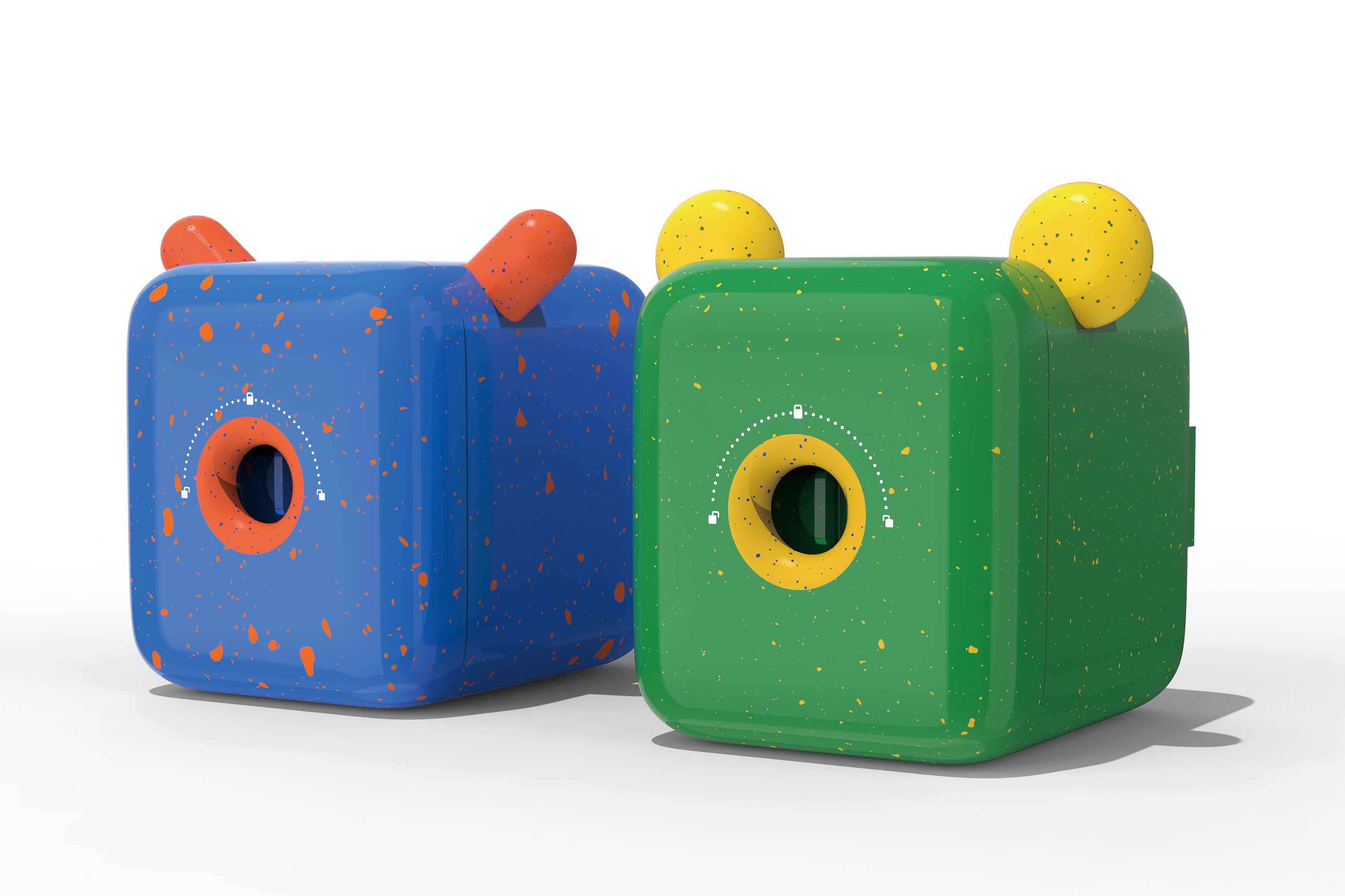 2020 red dot design concept award，Password-free Safe，children，No password safe，