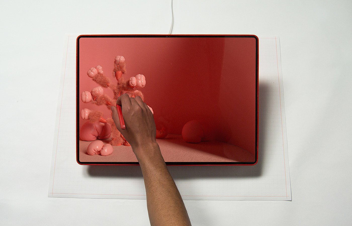 cloud computing，to work in an office，Flexible screen，