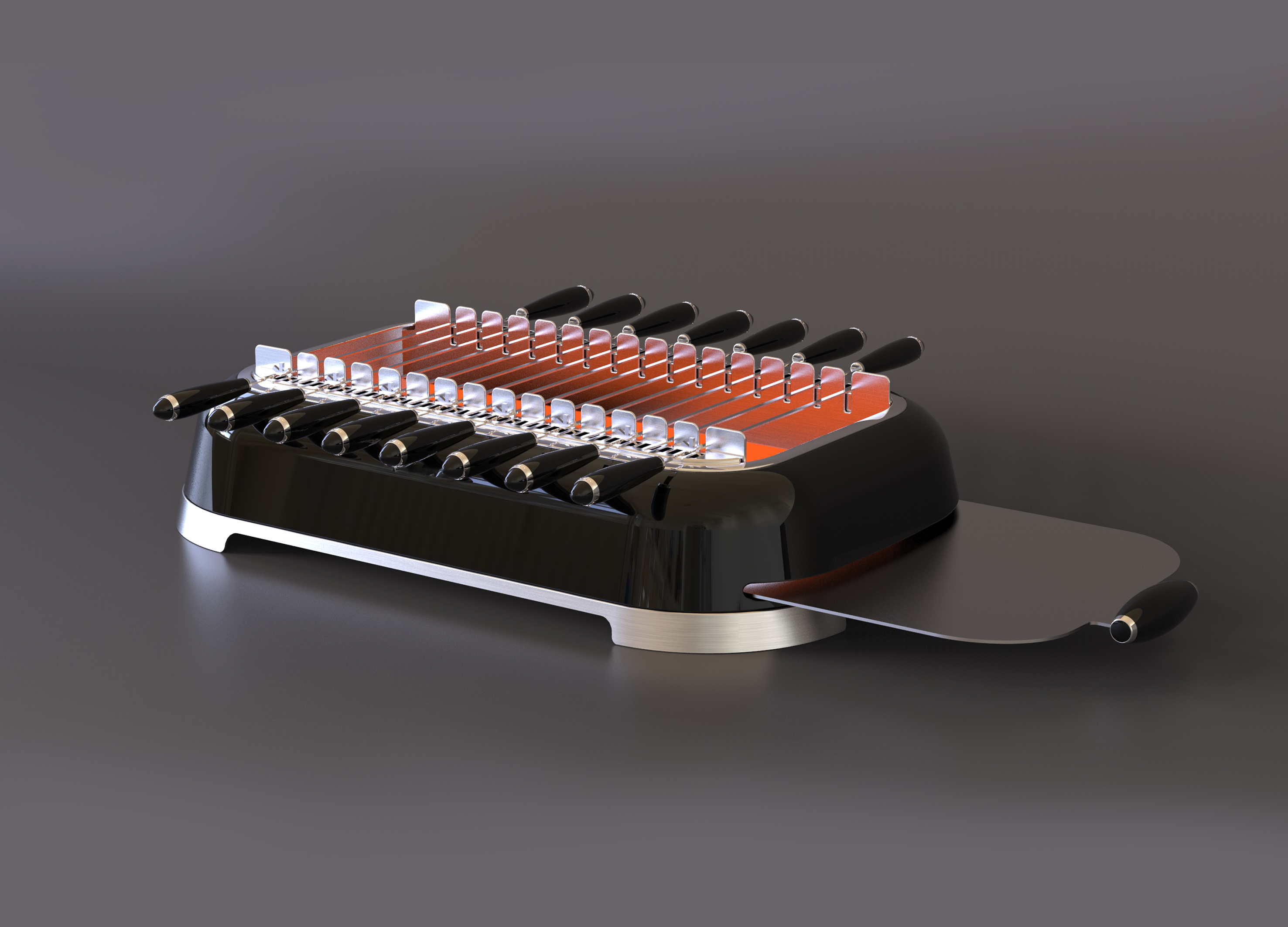 Retro，Portable，Kebab roaster，multi-function，