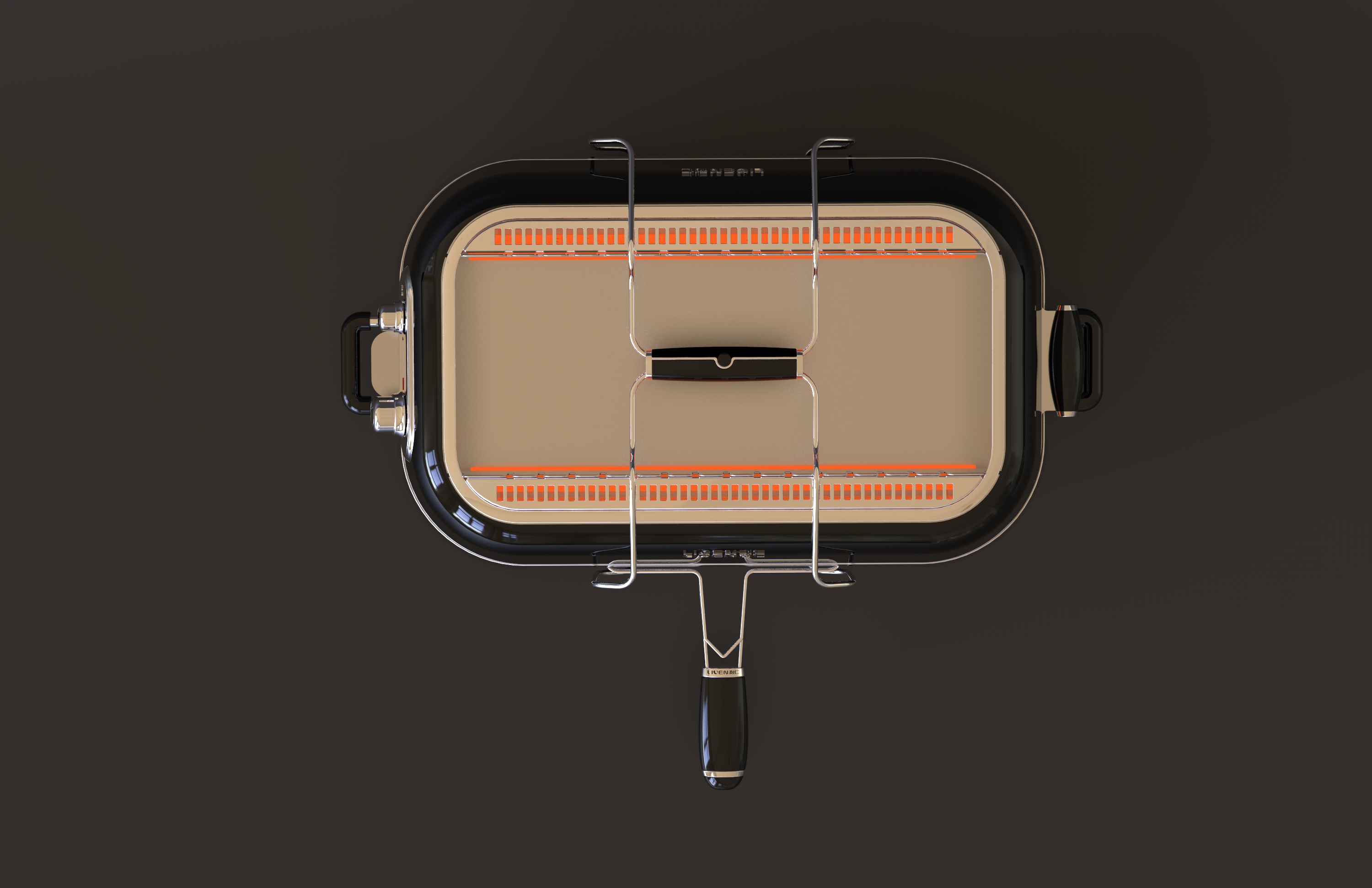 Retro，Portable，Kebab roaster，multi-function，