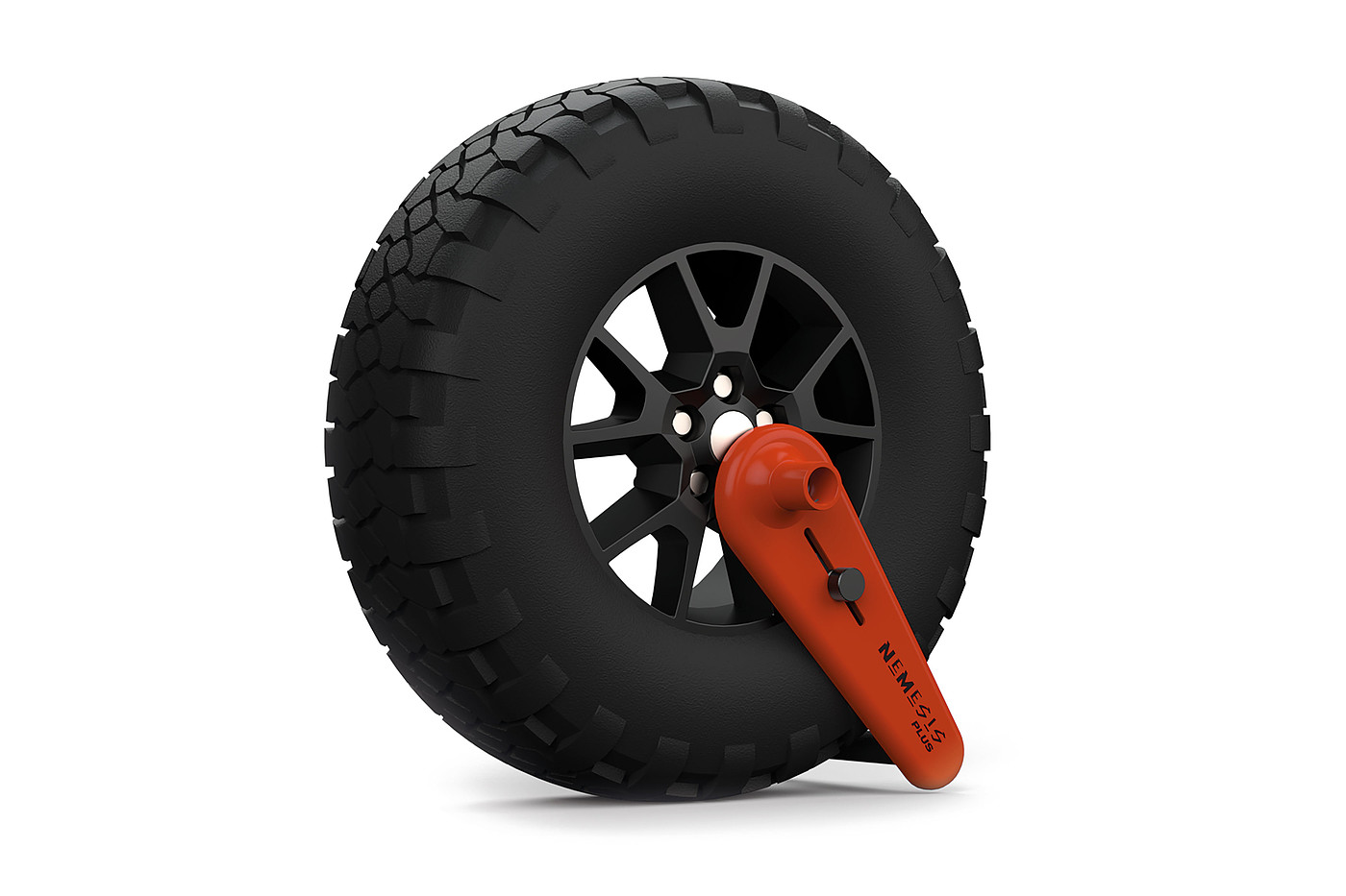 2020 red dot design concept award，Nemesis Plus，Wheel Lock，Wheel lock，