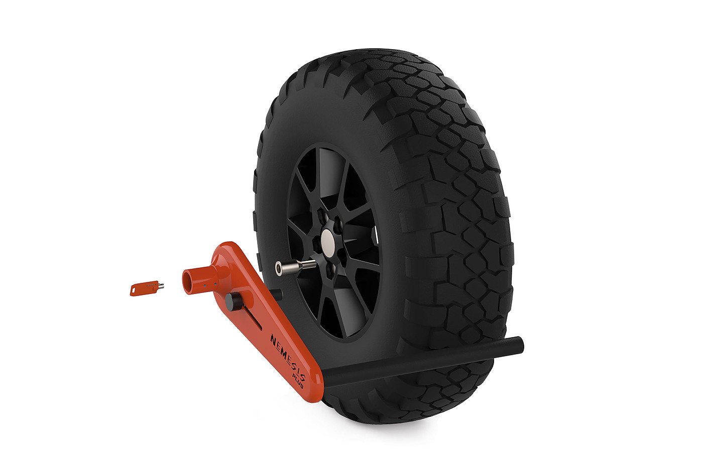 2020 red dot design concept award，Nemesis Plus，Wheel Lock，Wheel lock，