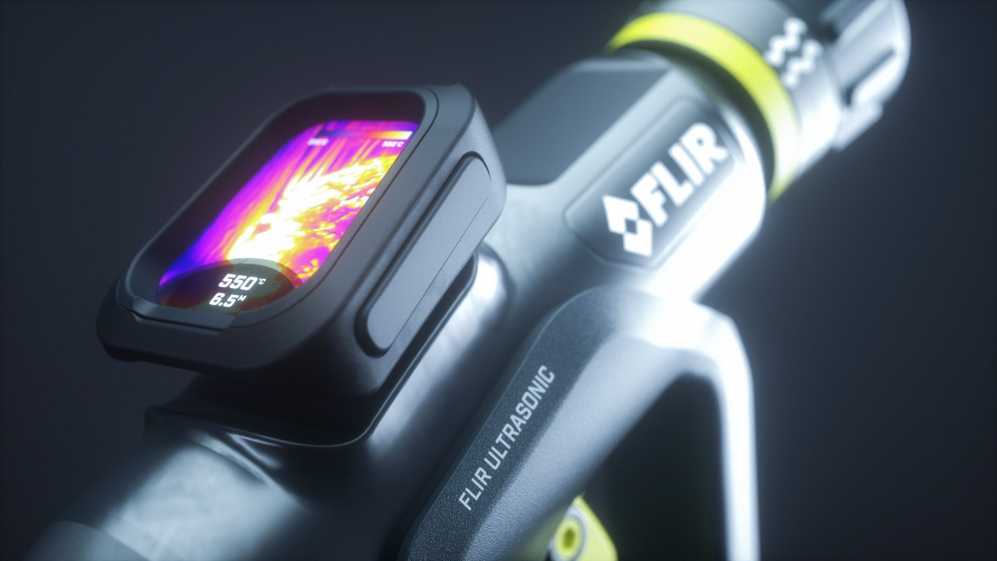 2020 red dot design concept award，SCOPE，FLIR，ultrasonic，Fire fighting tools，Fire extinguishing nozzle，