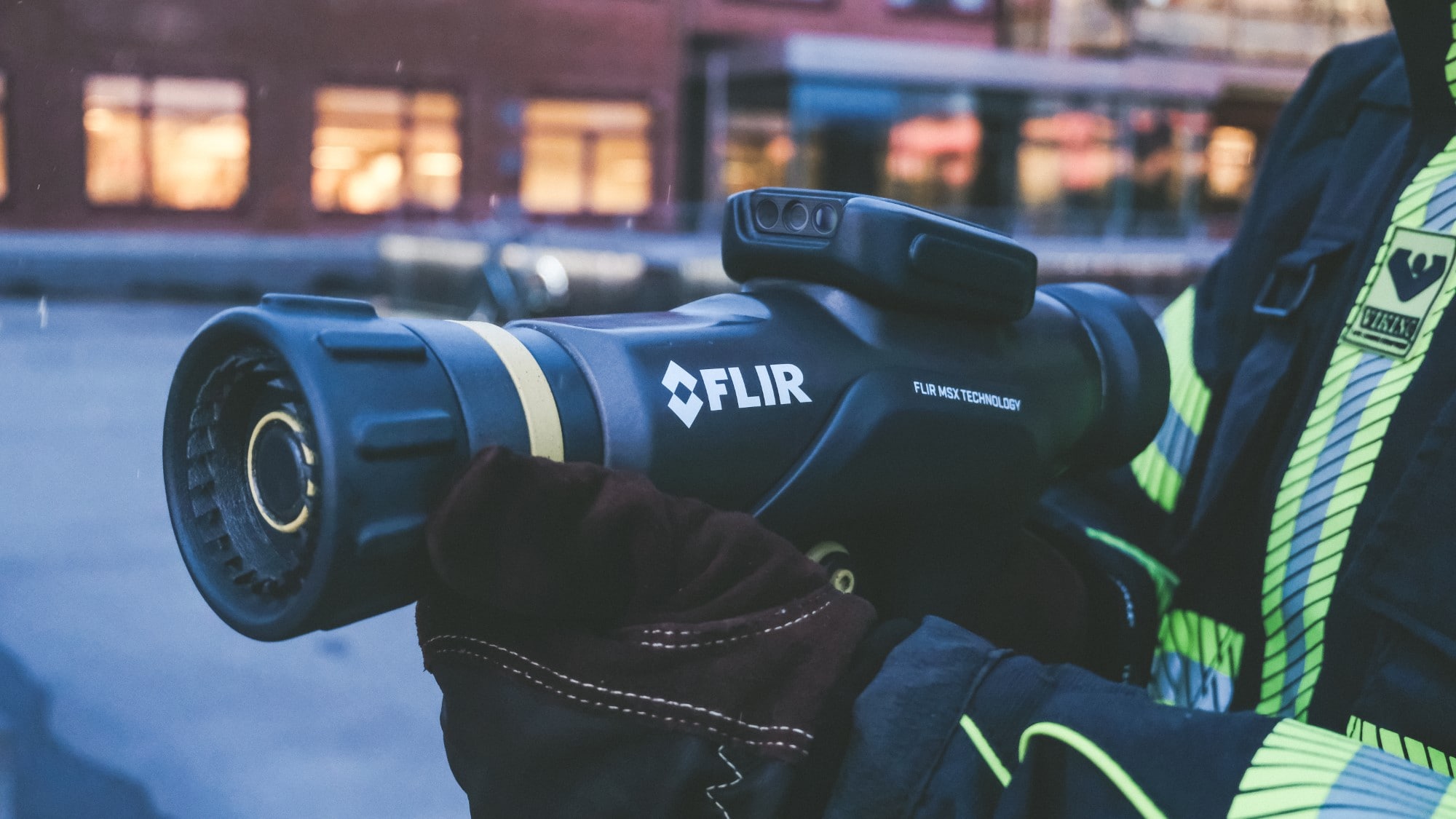 2020 red dot design concept award，SCOPE，FLIR，ultrasonic，Fire fighting tools，Fire extinguishing nozzle，