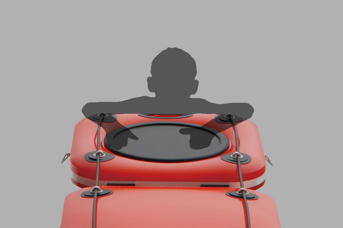 2020 red dot design concept award，Ice Rescue Board，Ice rescue board，Antiskid material，fold，