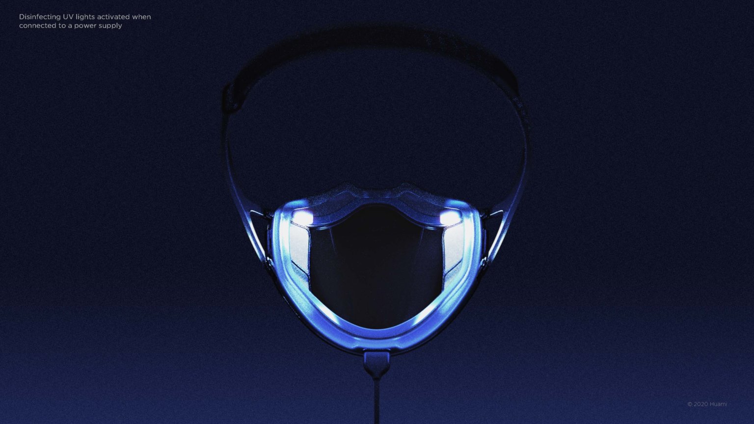 2020 red dot design concept award，Amazfit Air，Mask，Anti fog cover，