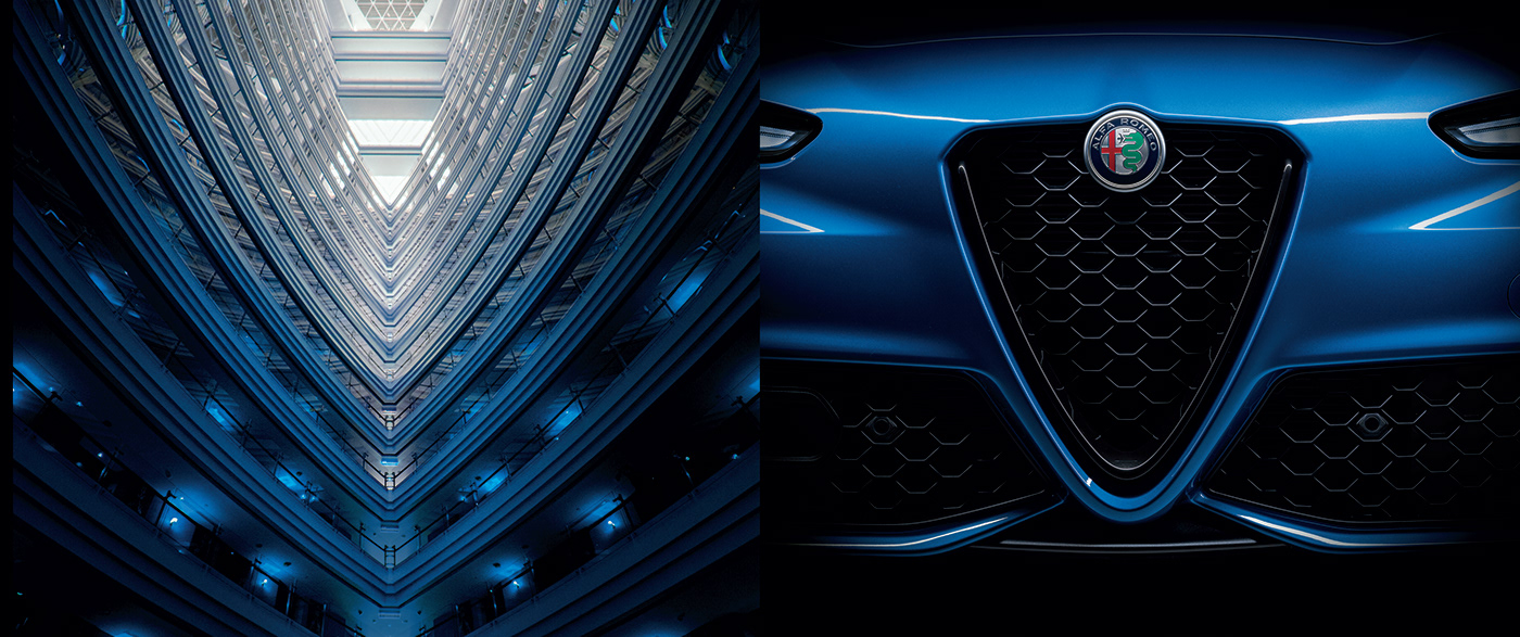 automobile，cgi，Alpha Romeo，post production，