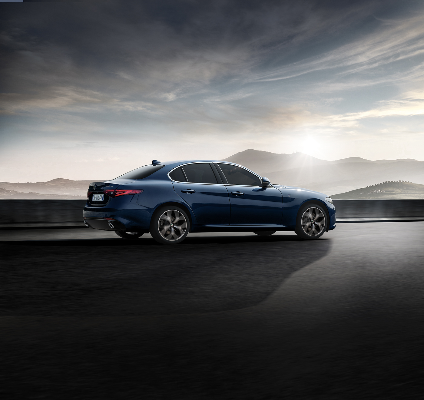 automobile，cgi，Alpha Romeo，post production，