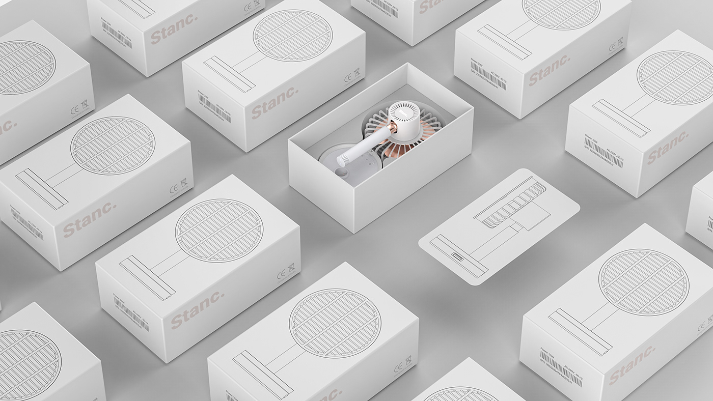 Desktop fan，IKEA effect，USB connection，Vertical rotation，LED indicator，