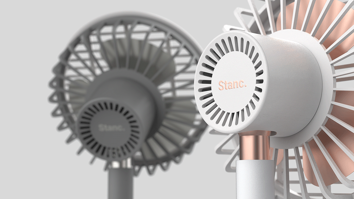 Desktop fan，IKEA effect，USB connection，Vertical rotation，LED indicator，
