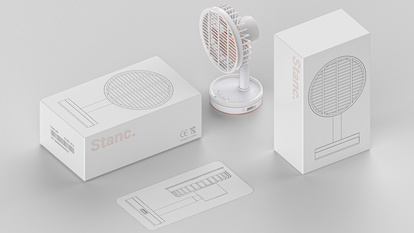 Desktop fan，IKEA effect，USB connection，Vertical rotation，LED indicator，