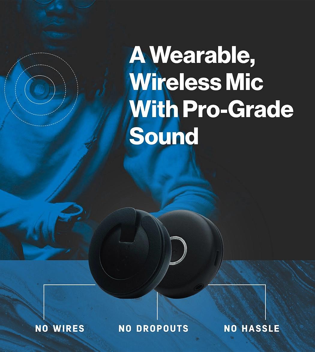 Wearable microphone，Real time backup，Hooke，Bluetooth 5.0，wireless microphone ，8GB memory，