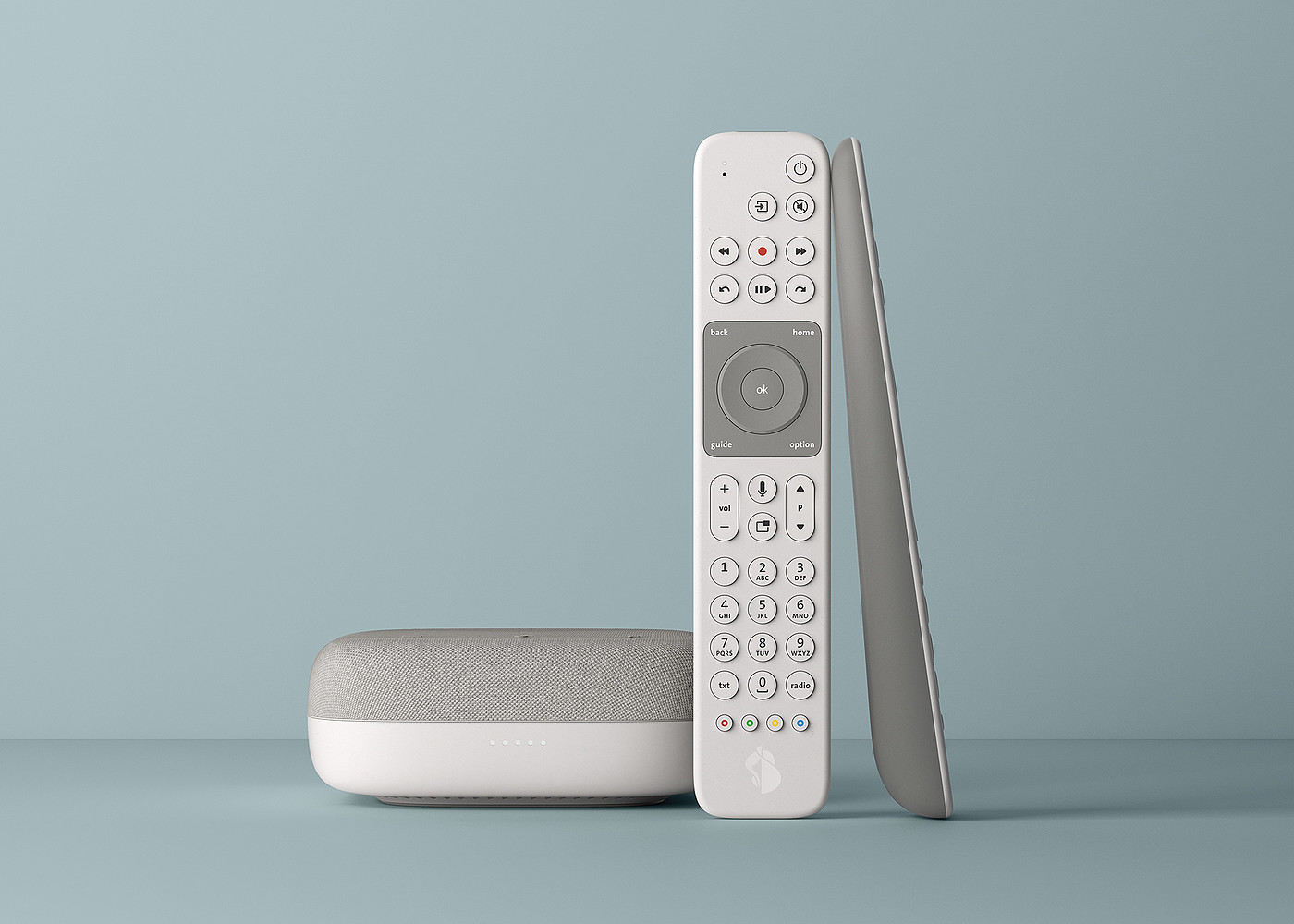 TV box，Remote control，Voice control，2020 Red Dot Design Award，