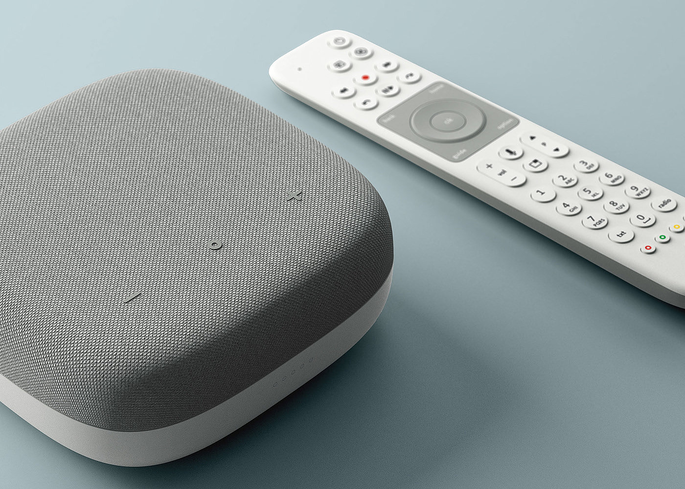 TV box，Remote control，Voice control，2020 Red Dot Design Award，