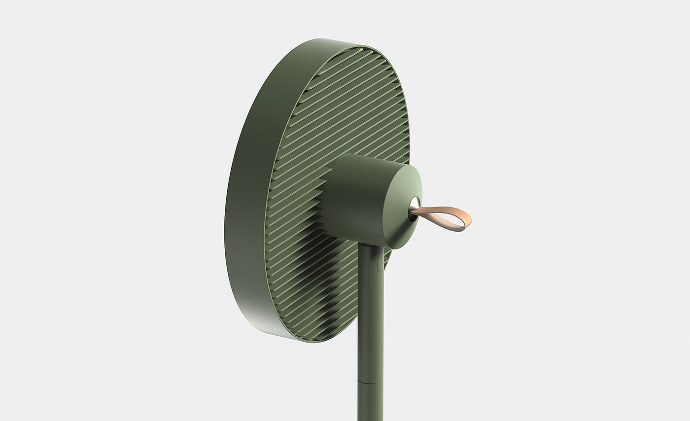 Foldable，Convenient storage，intelligent control，electric fan，conbox，Home appliance design，