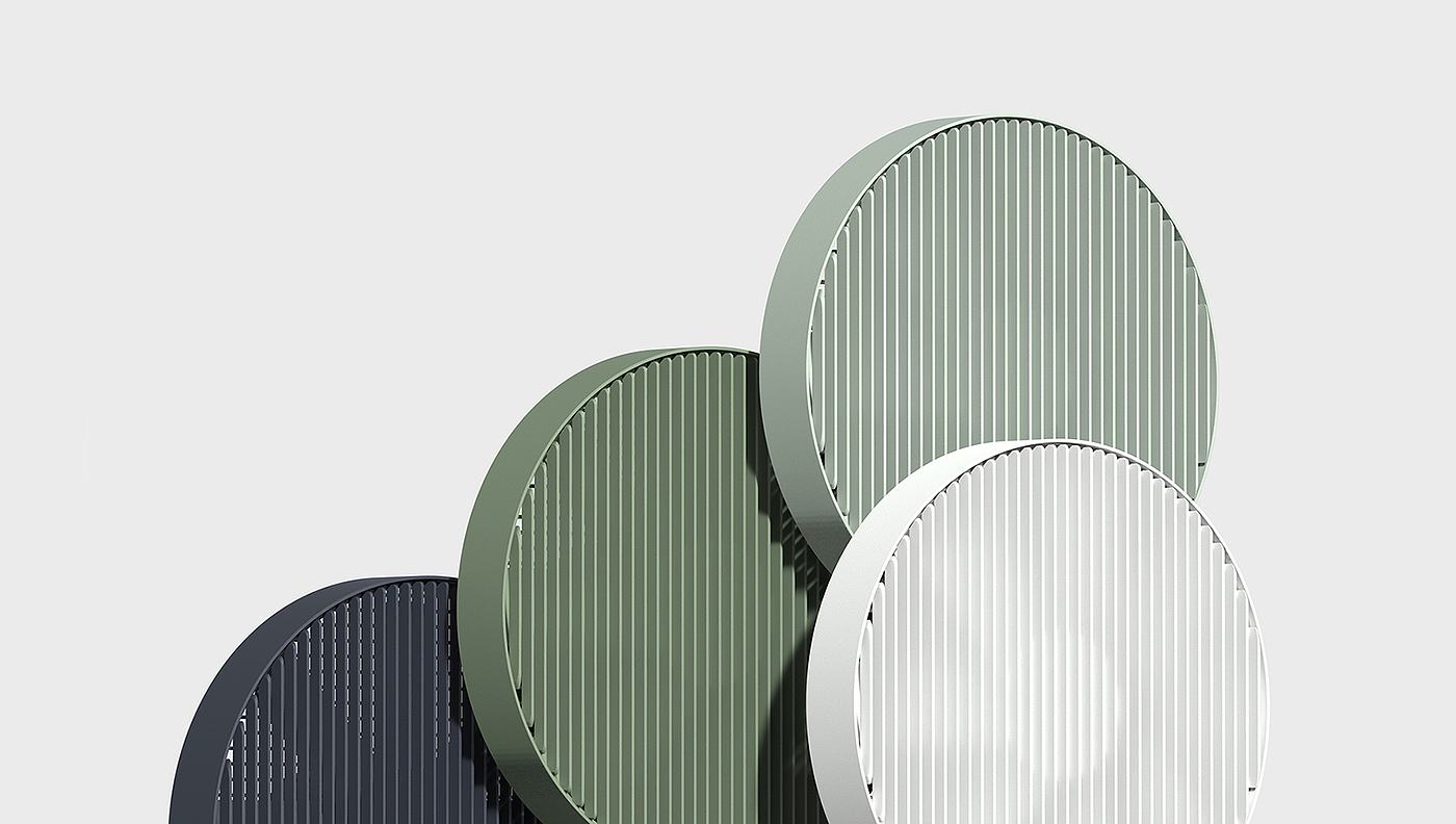 Foldable，Convenient storage，intelligent control，electric fan，conbox，Home appliance design，