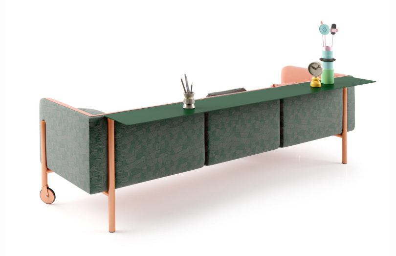 Levi Dethier，Sarha Duquesne，Mobile sofa，wheel，Valet，