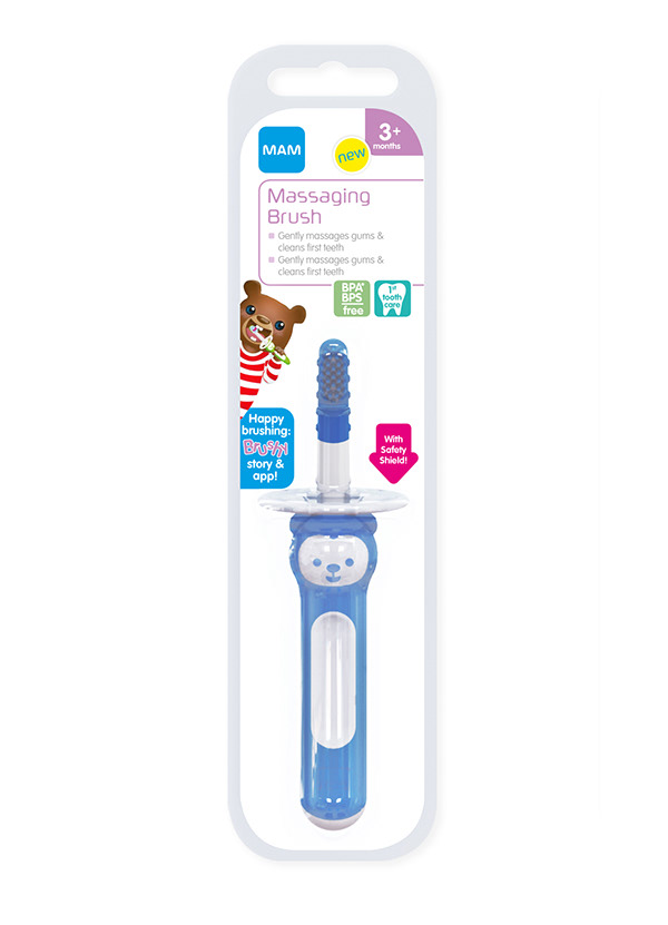 Mommy oral care，Super long handle，Mother's baby's brush，toothbrush，