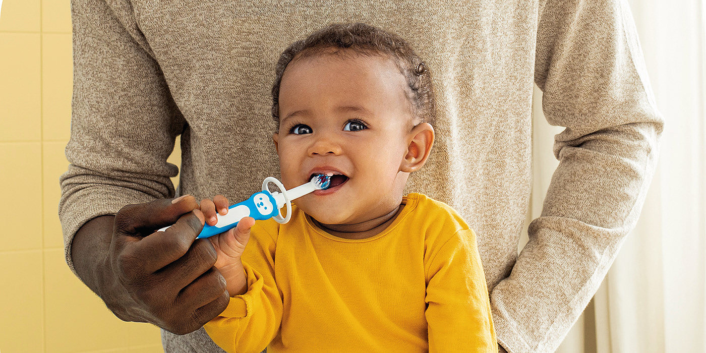 Mommy oral care，Super long handle，Mother's baby's brush，toothbrush，