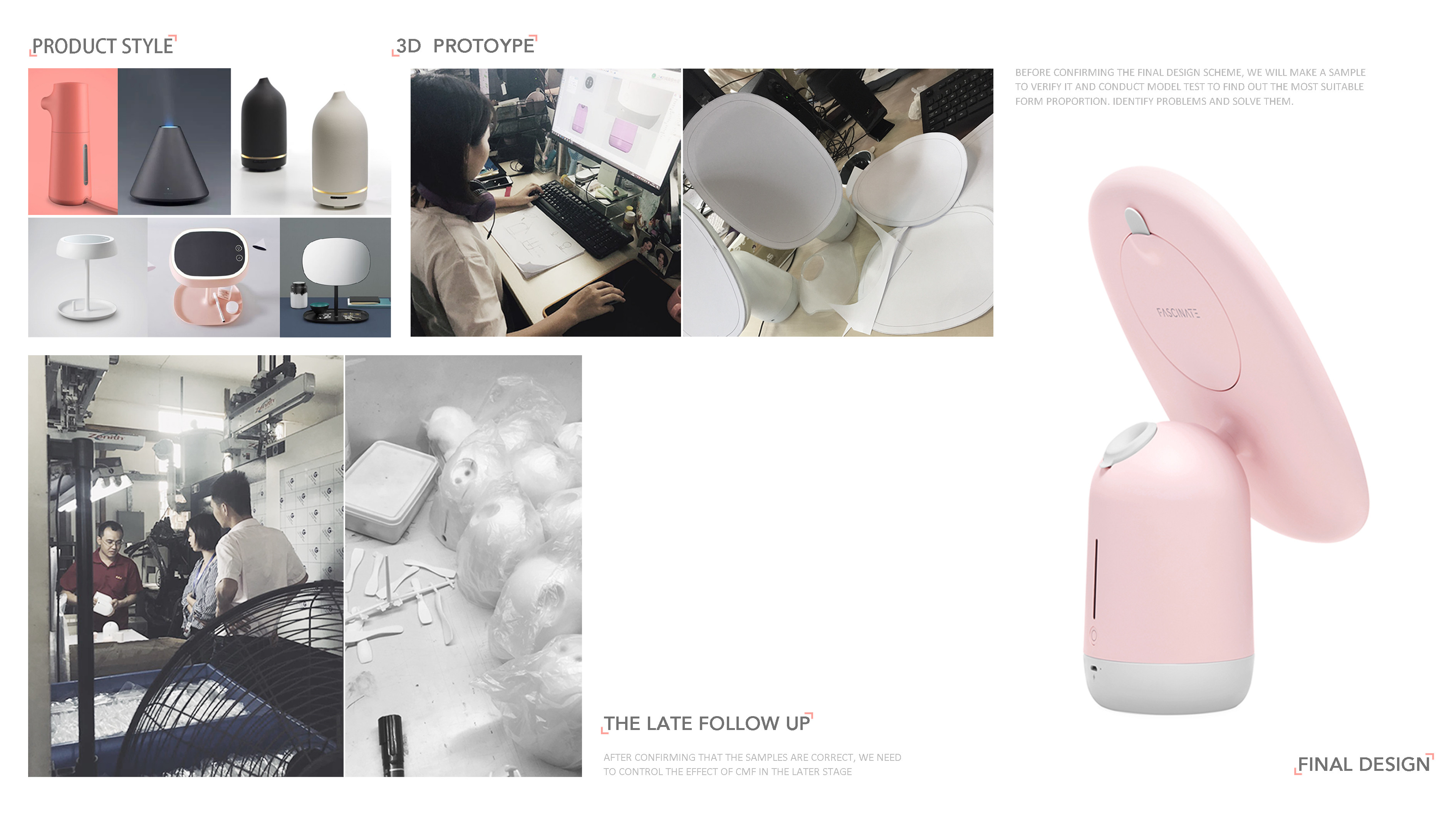 Humidifier cosmetic mirror，Intelligent cosmetic mirror，