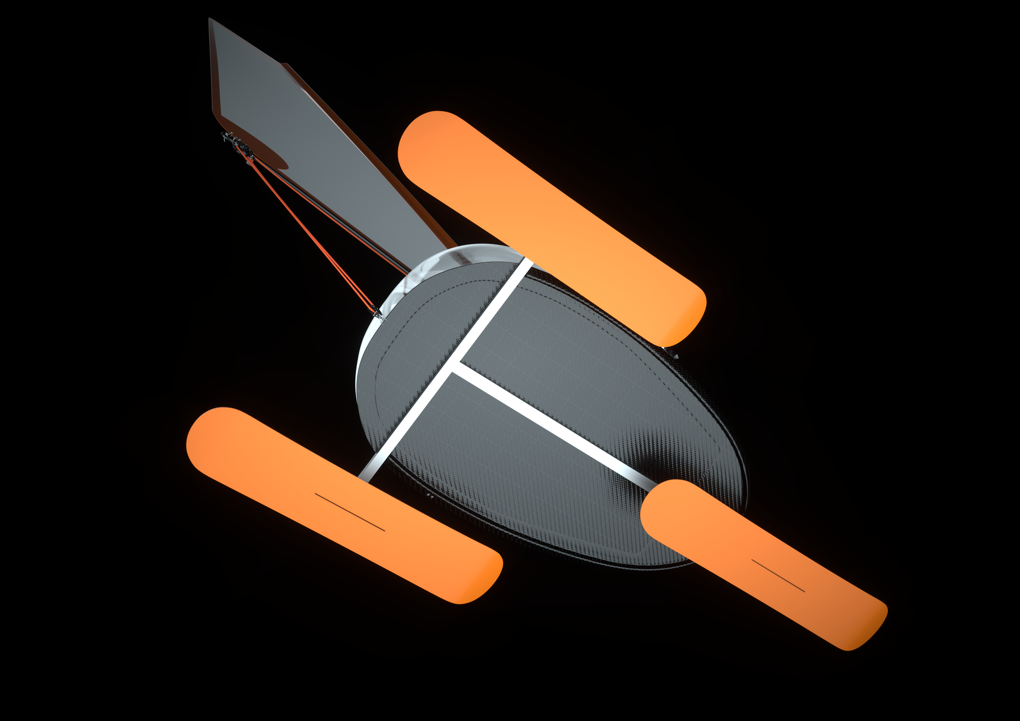 2020 red dot design concept award，Aluminium，The SWOOSH，Snowsailer，Snow，Snow transportation，