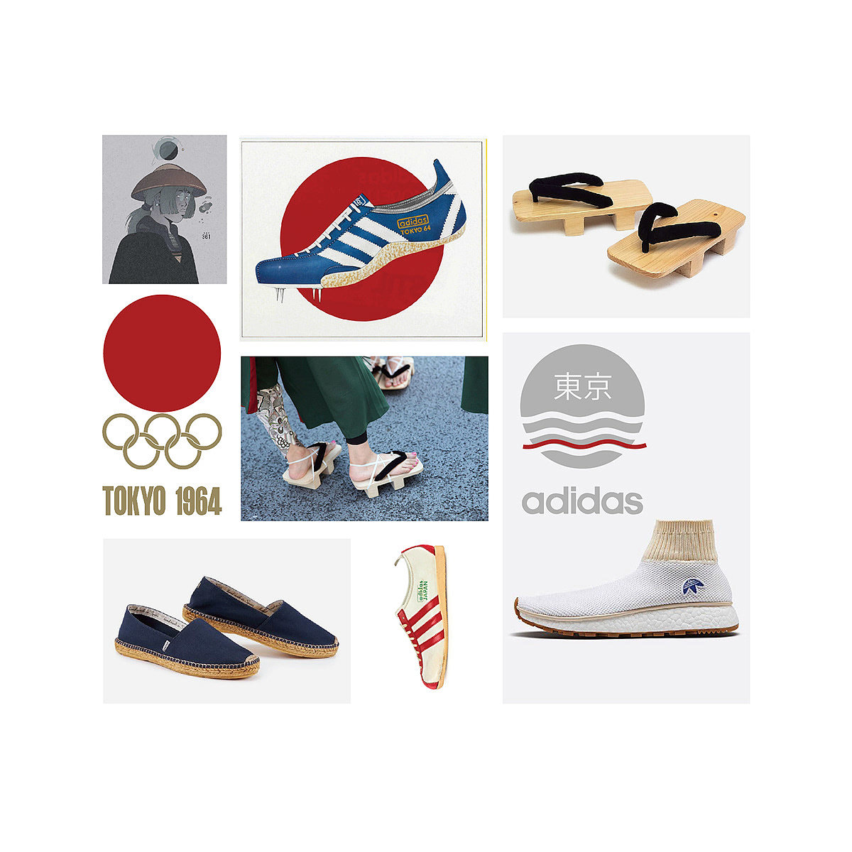 sustainable development，Tokyo, Japan，Summer Olympics，adidas，sneakers，