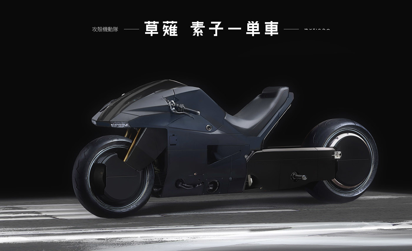 Shell attack mobile team，locomotive，motorcycle，Automobile design，