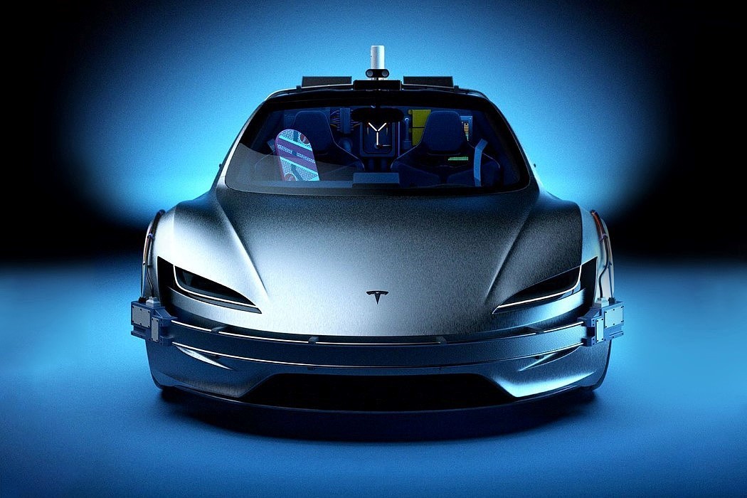 Tesla，X rimowa concept car，electric vehicle，